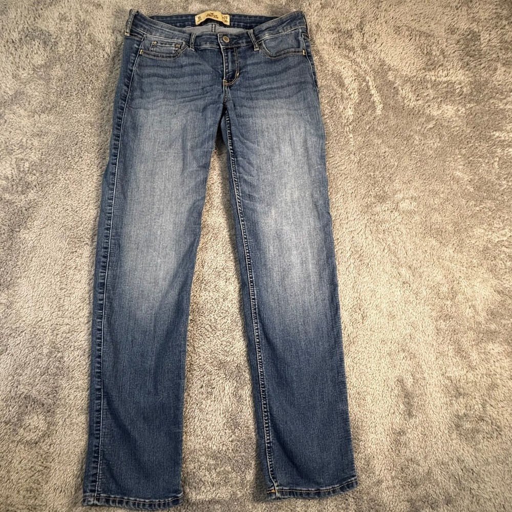 Hollister Skinny Jeans Womens 9S W29 L30 Medium Wash Denim Low Rise Casual
